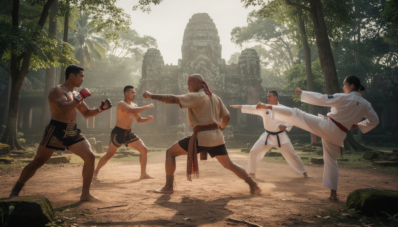 découvrez comment le bokator, art martial cambodgien ancien, a inspiré et influencé diverses disciplines martiales à travers le monde.