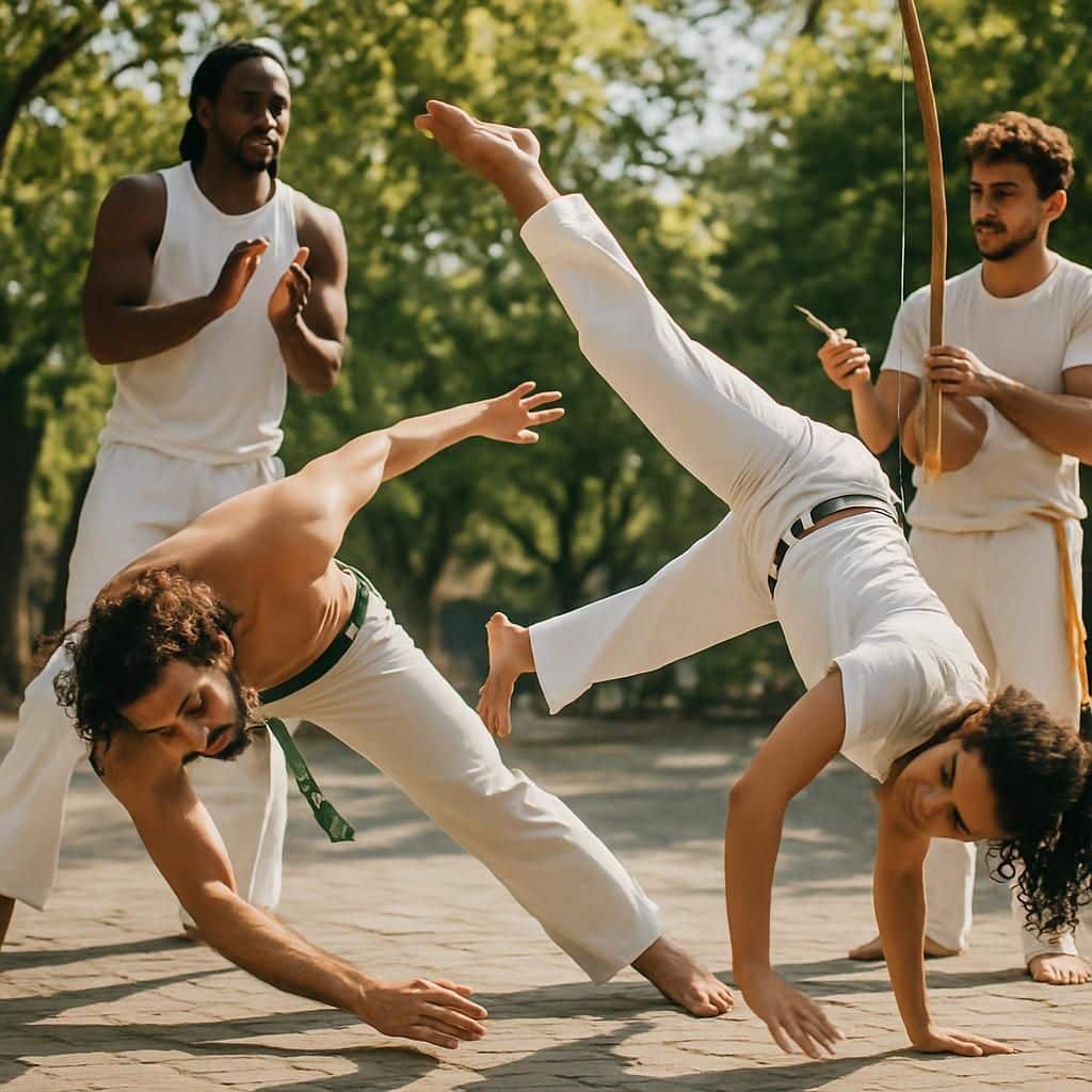 découvrez comment la pratique de la capoeira favorise le bien-être mental grâce à une approche holistique alliant mouvement, musique et méditation.