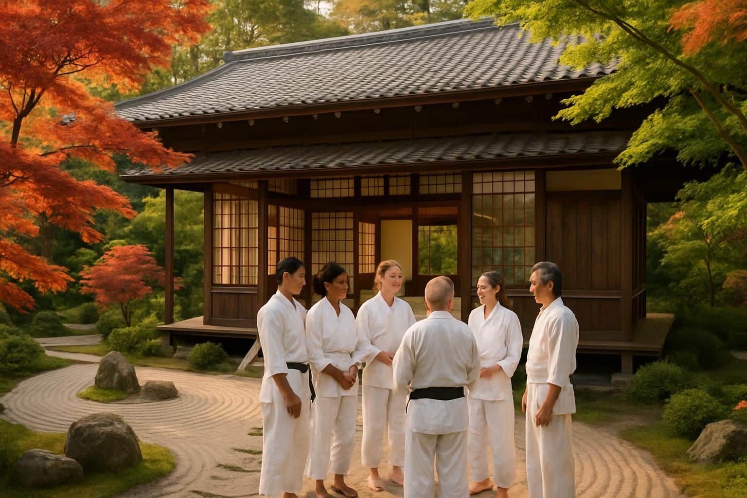 découvrez la maison de l'aïkido, un lieu convivial et authentique pour pratiquer et partager votre passion de l'aïkido.